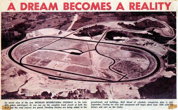 Michigan International Speedway - From Jim Heddle (newer photo)